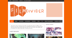 Desktop Screenshot of filmdivider.com